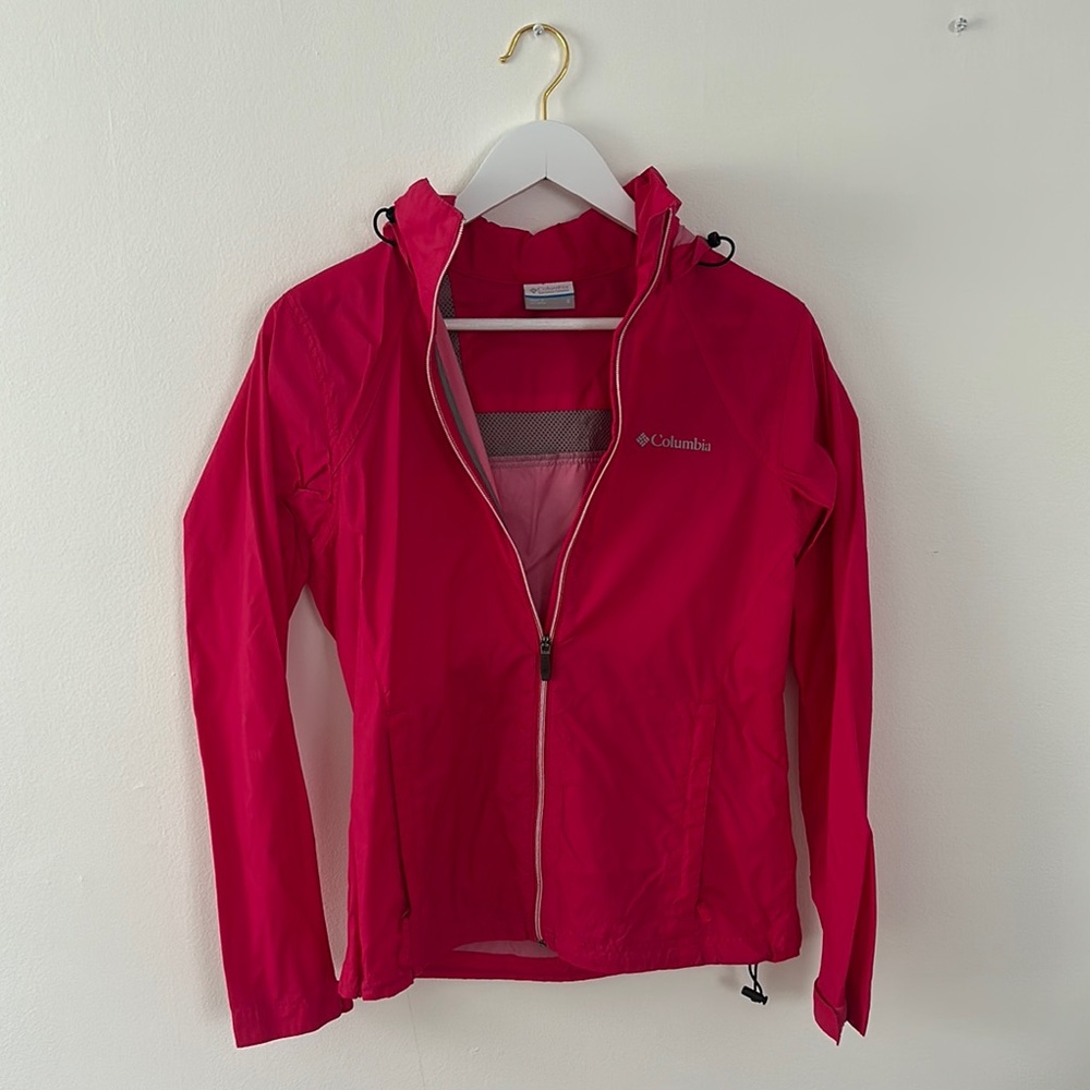 Columbia Pink Hooded Jacket
